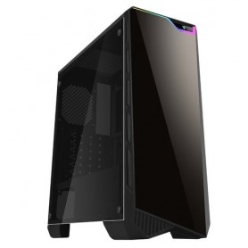 CASE ITEK M.TOWER  NOOXES X10 EVO  2*USB3, Trasp Wind - ITGCANX10E