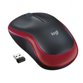 MOUSE LOGITECH  Wireless Mouse M185 Rosso  - 910-002237
