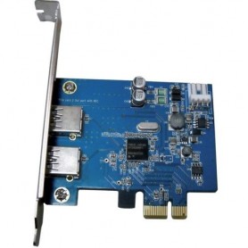 SCHEDA ATLANTIS P001-USB30-PCX PCI-EX   USB 3.0, 10 volte piÃ¹ veloce dell USB-2.0. 5Gbit s
