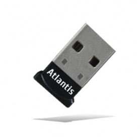 ADATTATORE ATLANTIS P008-USB06H Mini Bluetooth 4.0+EDR CLASSE-2 Connessione wireless a 2,1Mbps-Supporto dual mode Bluetooth 3.0