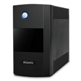 UPS ATLANTIS A03-S1000LE Server UPS 1000VA (600W) Stepwave  Line Interactive Doppia Batteria(12V@5A h)AVR 2p IEC+1p Schuko
