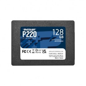 SSD PATRIOT 128GB P220 2.5  SATA3 READ:550MB WRITE:480 MB S - P220S128G25