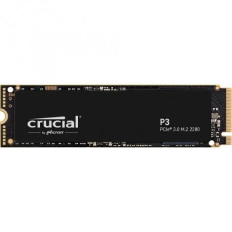 SSD CRUCIAL 500GB M.2 2280 NVMe PCIE READ: 3500MB S-WRITE: 1900MB S CT500P3SSD8