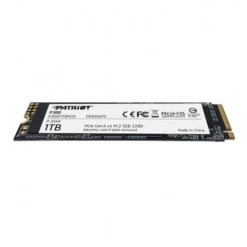 SSD PATRIOT  1TB P300 M.22280 PCIe Gen3 x4 READ:1700MB WRITE:1650 MB S - P300P1TBM28