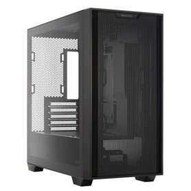 CASE M.TOWER ASUS GAMING A21 USB3.0, PANNELLO NASCONDI CAVI (COMP. CON MB BTF), SIDE PANNEL TRASP - BK