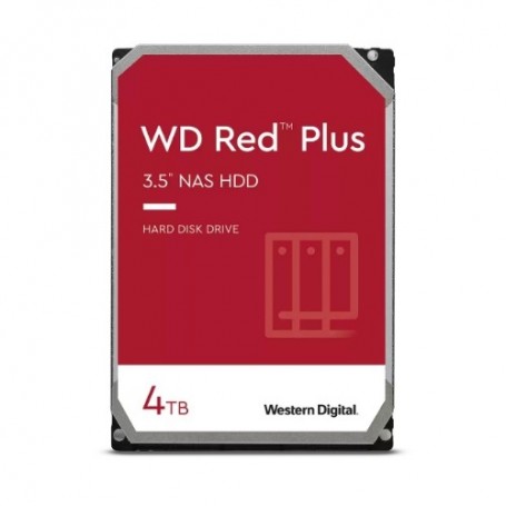 HD WD SATA3 4TB 3.5  RED PLUS INTELLIPOWER 256mb cache 24x7 - NAS HARD DRIVE - WD40EFPX
