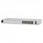 UBIQUITI SWITCH 16 PORTE LAN GIGABIT PoE Gen2, di cui 8P PoE 802.3af at PoE 42W, 2P SFP - USW-16-POE-EU