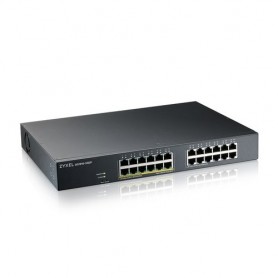 SWITCH ZYXEL NebulaFlex Switch Web Managed 24p Gigabit POE (max 130w) - Sup IPv6, VLAN - senza ventole, GS1915-24EP-EU0101F