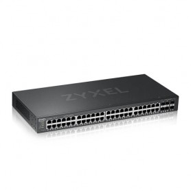SWITCH ZYXEL GS2220-50 44P Gigabit +4P Dual Personality GBe +2P SFP, IPv6, VLAN, Desktop Rack Managed Layer 3 Lite