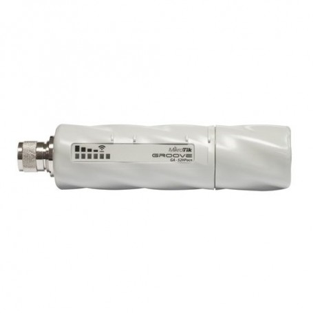 MIKROTIK GrooveA 52 ac Nmale connector, 720MHzCPU,64MB RAM,1xGigabit LAN,1built-in high power2.4 5GHz 802.11a b g n ac Omnia Ant