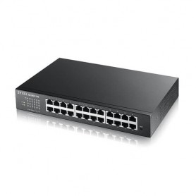 GS-1900-24E v3 - Switch Web Managed 24 porte Gigabit - Supporto IPv6, VLAN - Design senza ventole, Desktop Rack