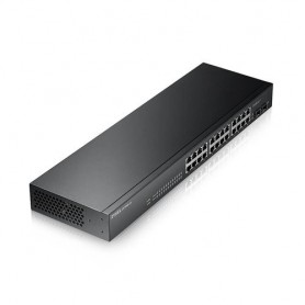 GS-1900-24 v2 - Switch Web Managed 24 porte Gigabit + 2 porte SFP Gigabit - Supporto IPv6, VLAN - Design senza ventole, Rack