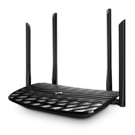 ROUTER TP-LINK Archer C6 WIRELESS DUAL BAND AC1200 867Mbps a 5GHz+300Mbps a 2.4GHZ 5P GIGABIT,4 ANTENNE, MU-MIMO,   IPTV
