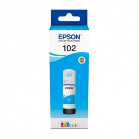 INK EPSON C13T03R240 CIANO Flacone da 70ml x EcoTank ET-2700 ET-2750 ET-3750 ET-4750 ET-2850 ET-3850 ET-4850 ET-15000